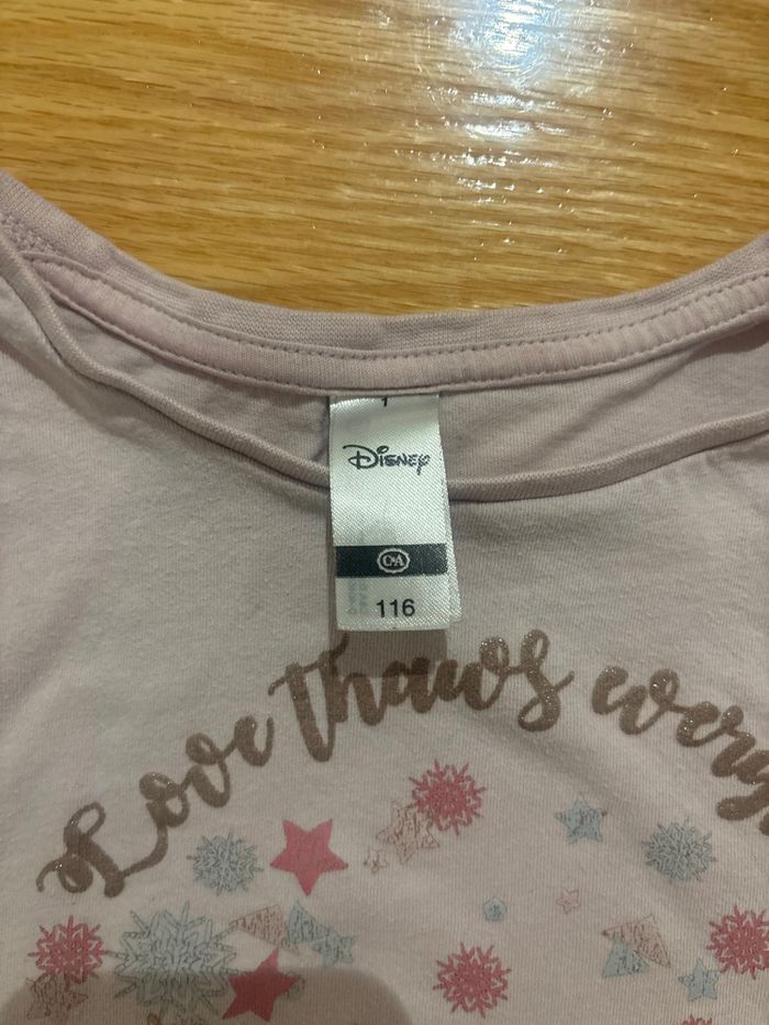 TEE shirt la reine des neiges - photo numéro 2