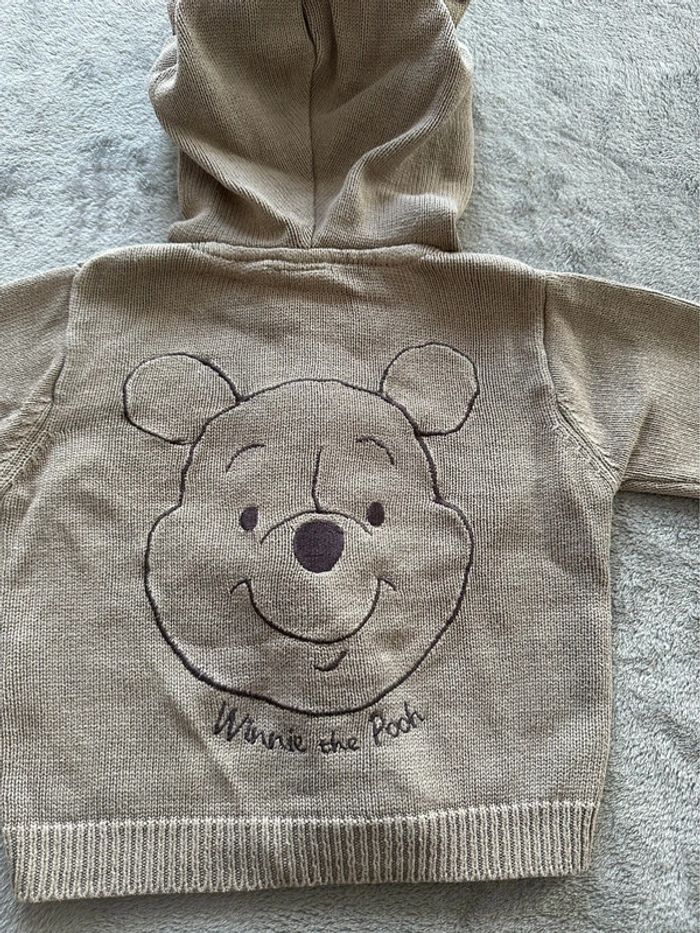 Gilet zippé à capuche en maille - 9 mois - Disney - photo numéro 6