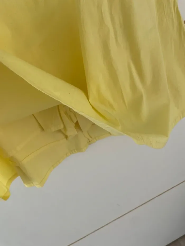 Robe-short jaune XS Mango - photo numéro 4