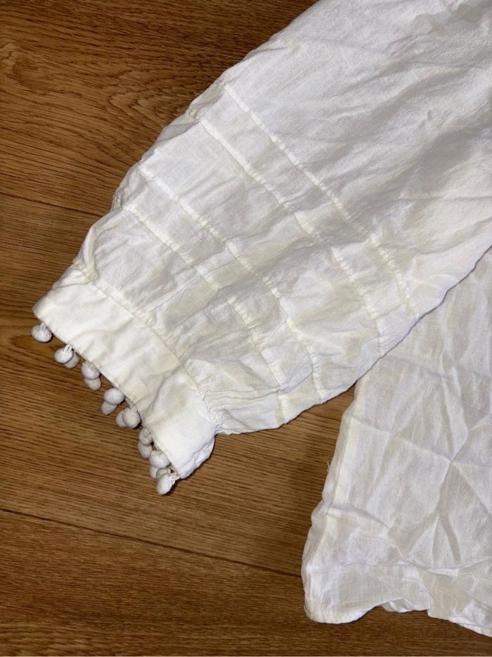 blouse Zara - lin - L - photo numéro 2