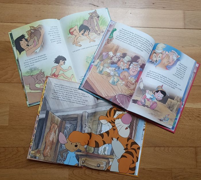 Lot trois livres Disney - Pinocchio et Tigrou - photo numéro 4