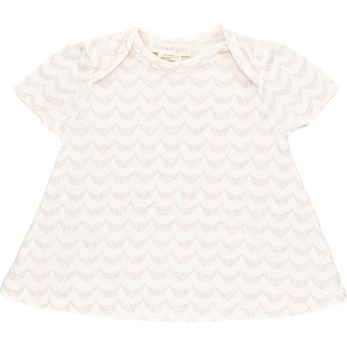 Robe à manches courtes 3 mois en coton bio Serendipity