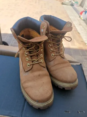 Bottines Timberland Homme Taille 42 - Marron Moutarde