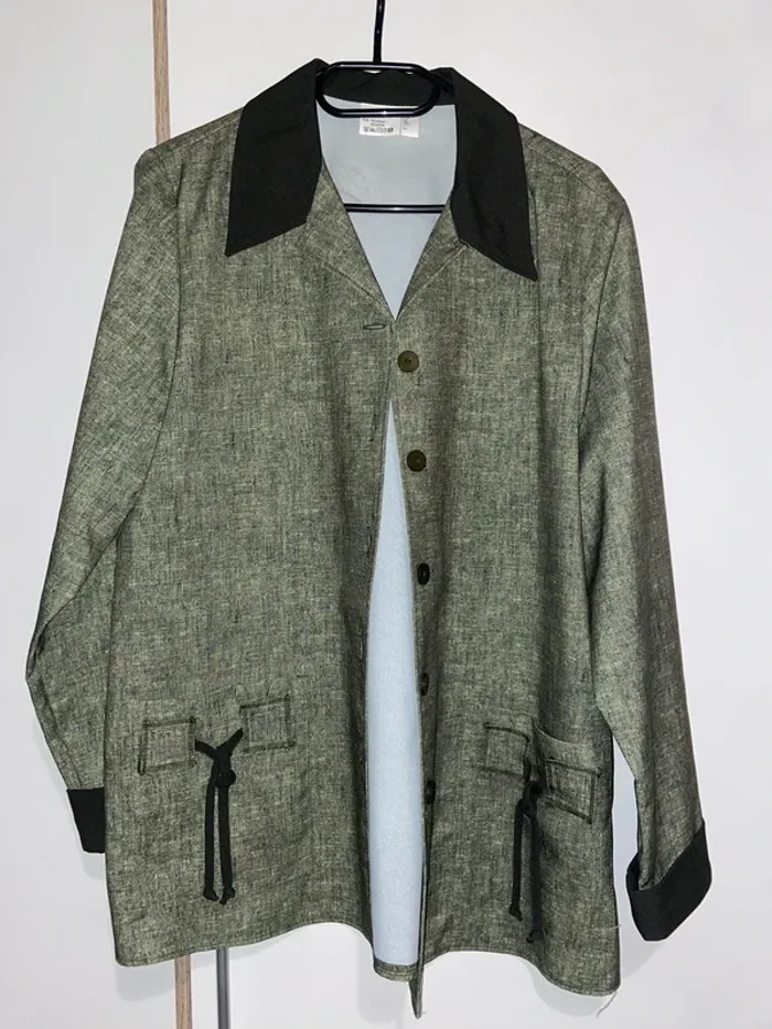 Veste blazer vert - photo numéro 2