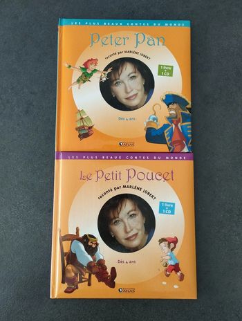 Livre Peter pan et le petit Poucet