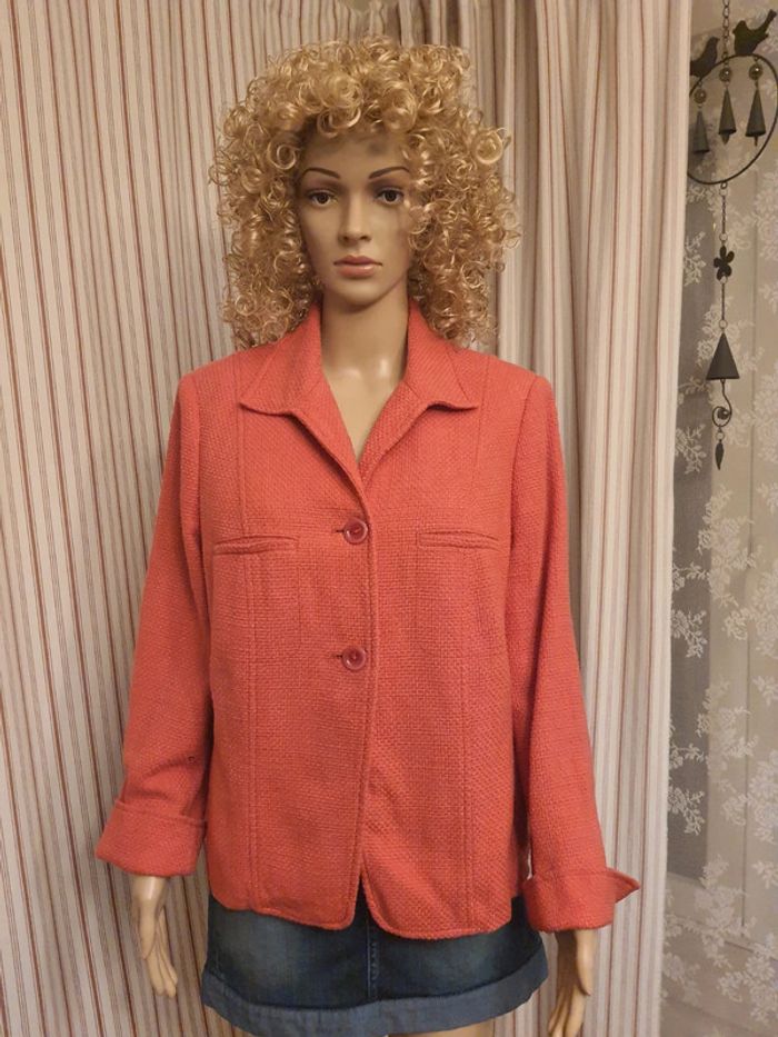 Blazer Mayerline  be fr 46 viscose et coton - photo numéro 16