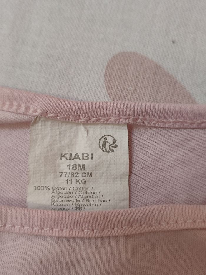 Lot de 2 tee-shirts manches longues - 18 mois - Très bon état - Kiabi/Kimbaloo - photo numéro 5