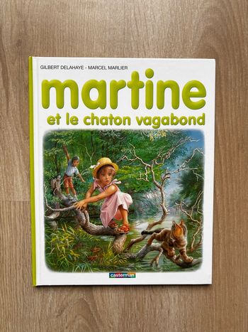 Martine et le chaton wagabond