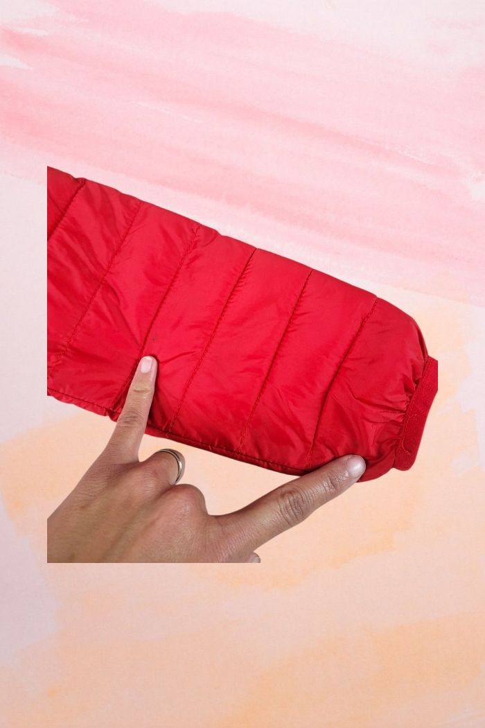 Doudoune rouge - photo numéro 6