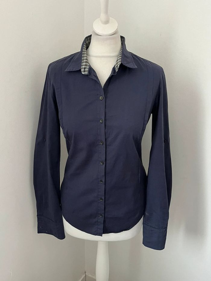 Chemisier cintrée marine one step S