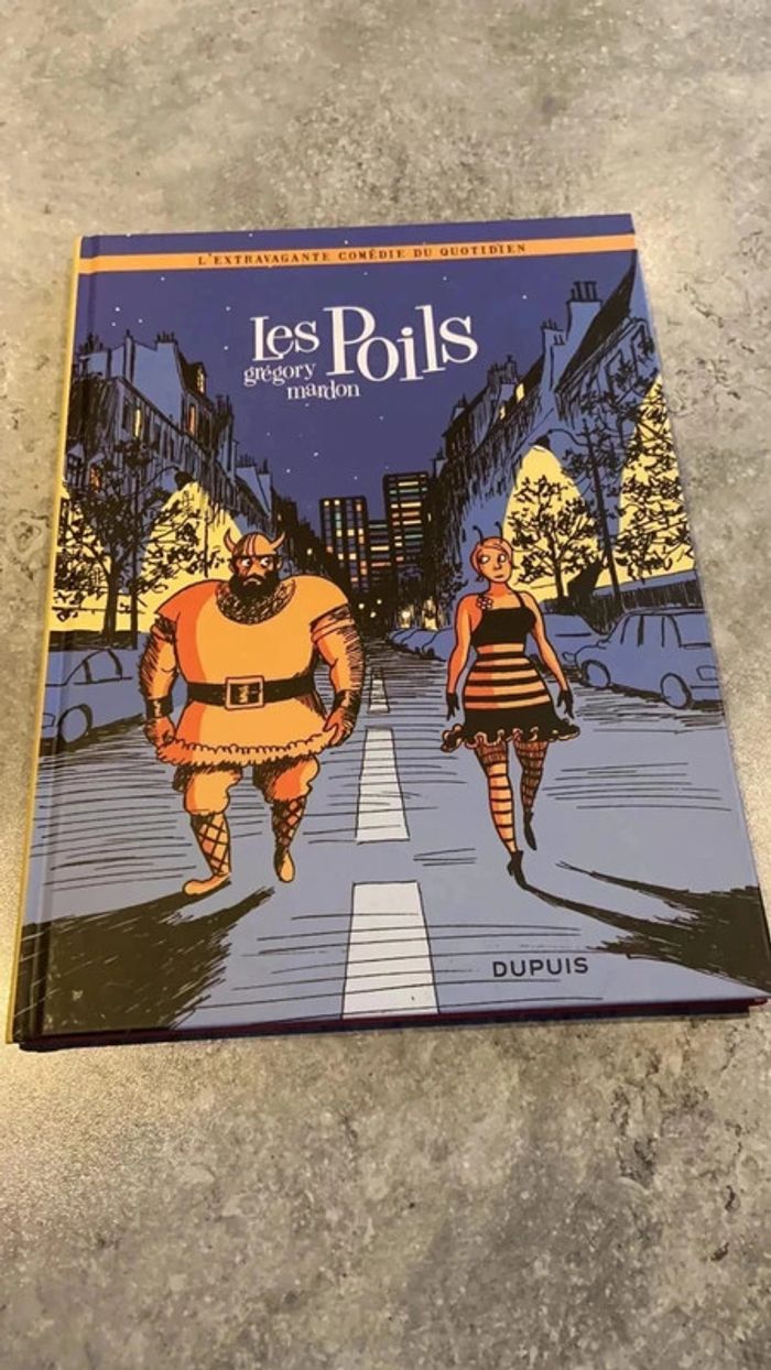 BD les poils Gregory mardon
