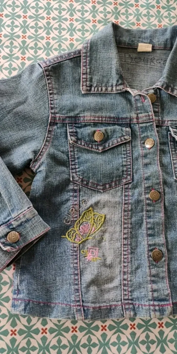 Veste en jean 10 ans - photo numéro 3