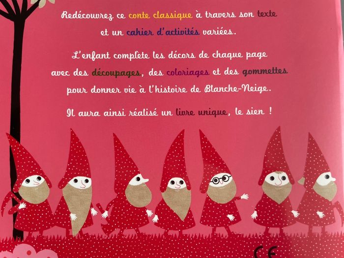 Conte à illustrer Blanche neige - photo numéro 2