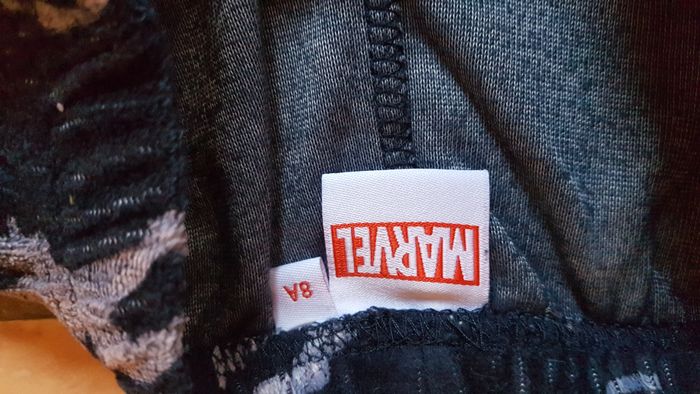 Pantalon de pyjamas garçon 8 ans marine Marvel - photo numéro 2