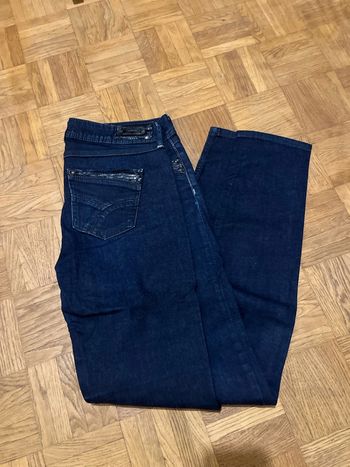 Jean bleu strass Kaporal T29
