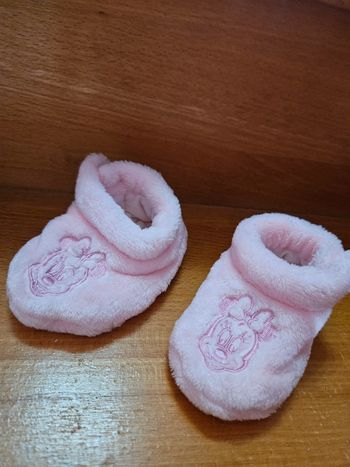 Chaussons bébé minnie