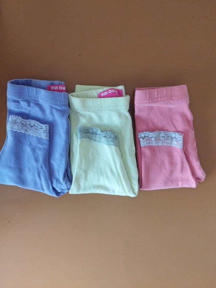 Vends 3 leggings 3 mois