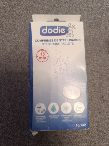 Comprimés de stérilisation Dodie