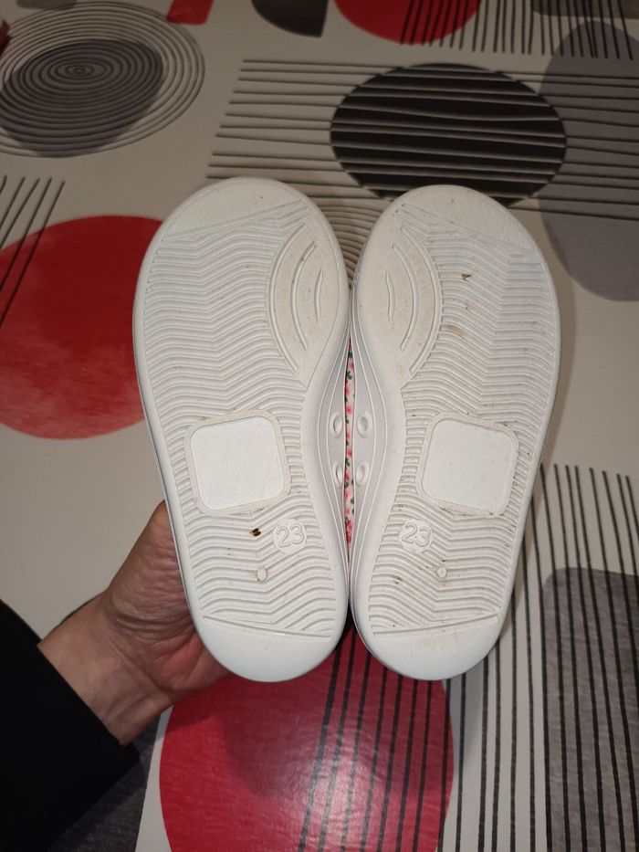 Ballerines en tissu 👧 taille 23 - photo numéro 6