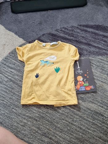 Tee shirt marèse 12 mois