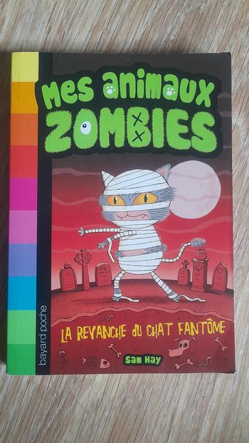 Livre La revanche du chat fantôme, collection Mes animaux zombies