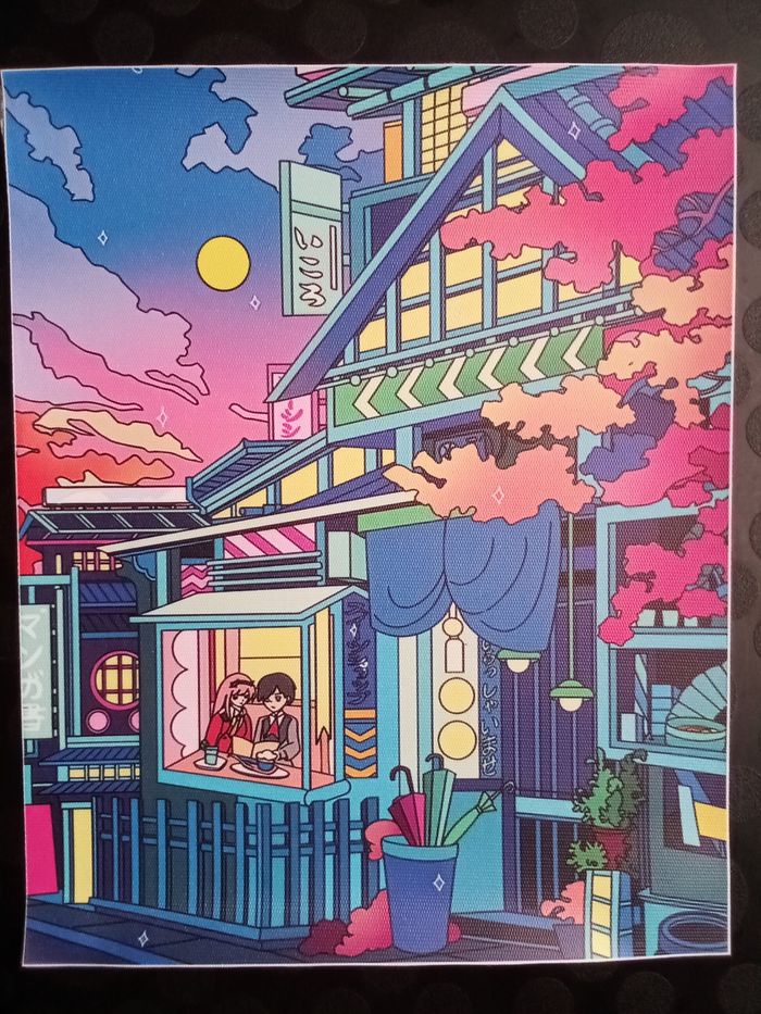 AFFICHE POSTER TOILE A3 ANIME MANGA JAPON