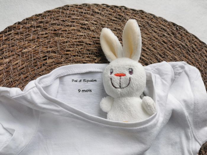 Lot 3 tee-shirt 👣 fille, 9 mois - photo numéro 10