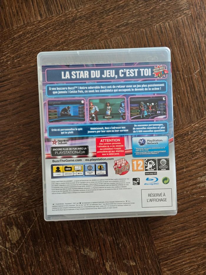 Buzz quizz world ps2 - photo numéro 3