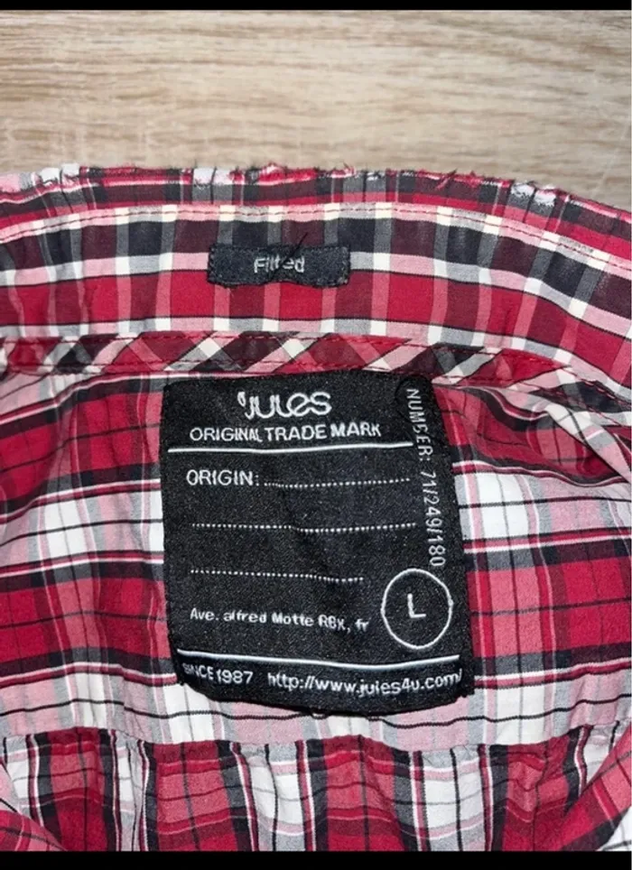 Chemise à Carreaux - photo numéro 3