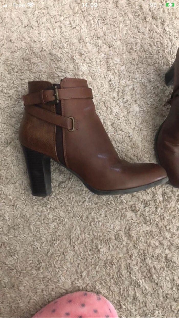 Bottines talons botega taille 38 - photo numéro 4