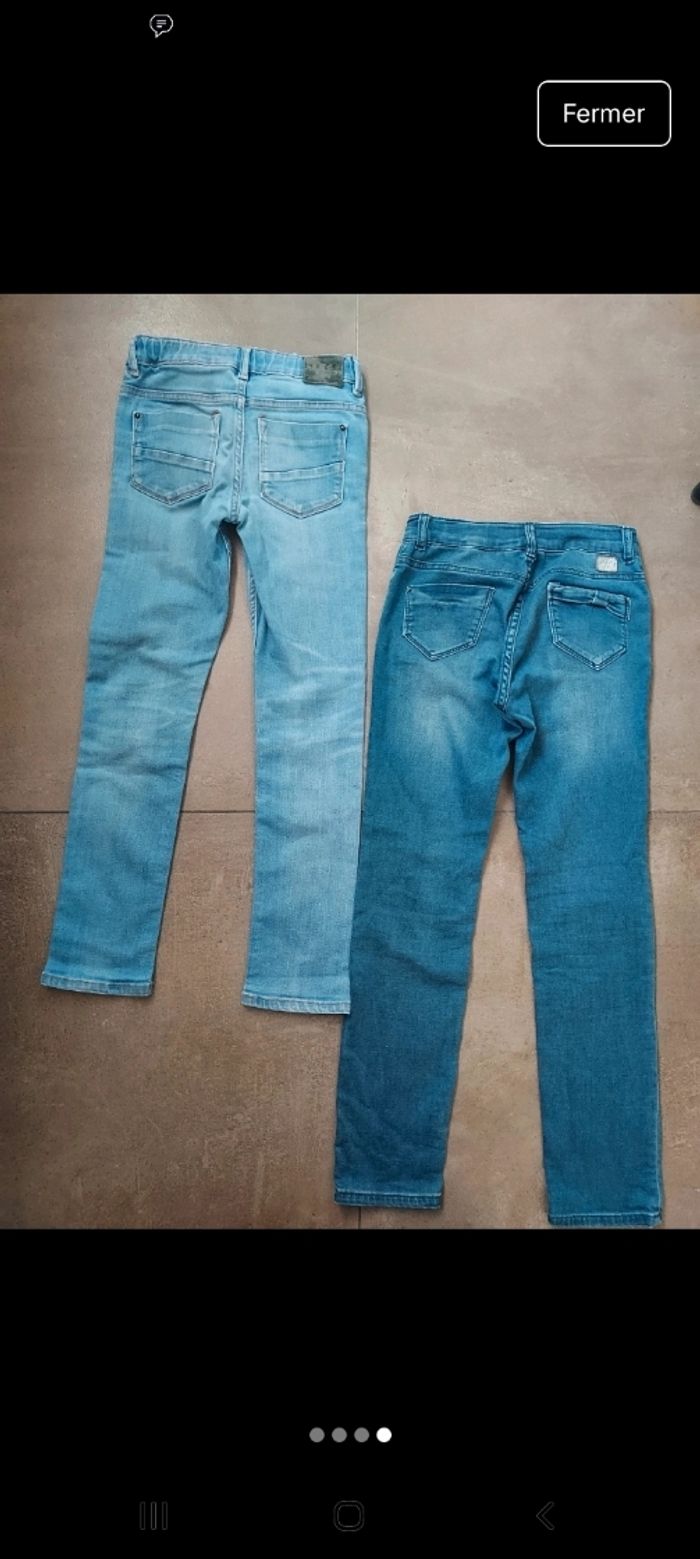 Lot jeans 10ans - photo numéro 4