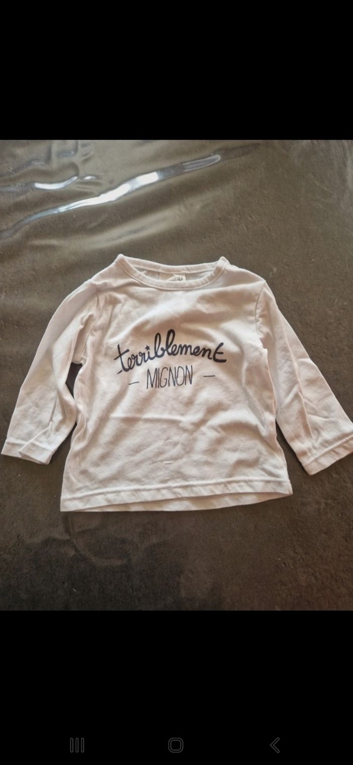 Tee shirt manche longue garçon - photo numéro 2