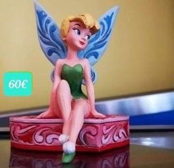 Figurine Disney traditions de Jim Shore fée clochette coeur