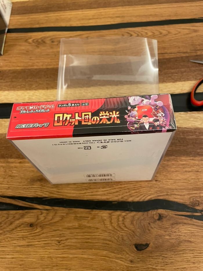 Pokemon Display SV10 🇯🇵 Glory Of The Team Rocket - Neuf Shrink + protection - photo numéro 5