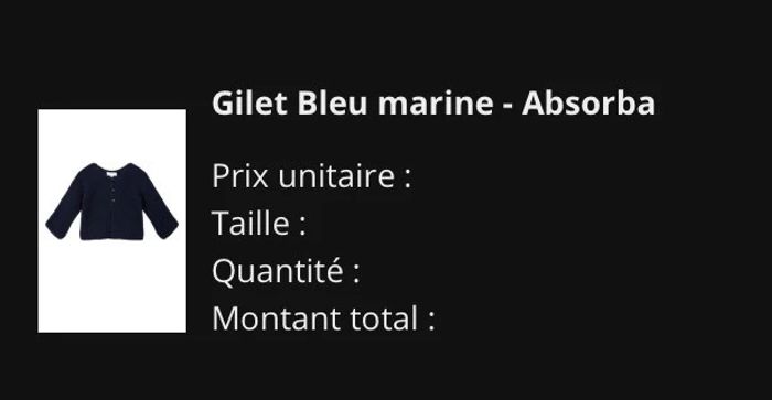 Gilet maille 18 mois Absorba bleu marine - photo numéro 7