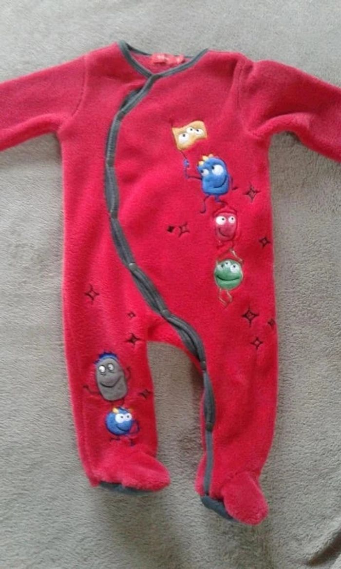 Lot de 3 pyjamas garçon 9mois - photo numéro 2