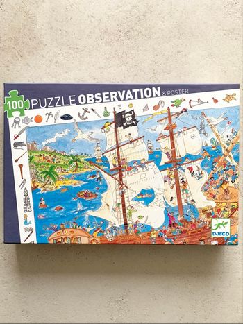 Puzzle 🧩 observation 100 pièces les pirates
