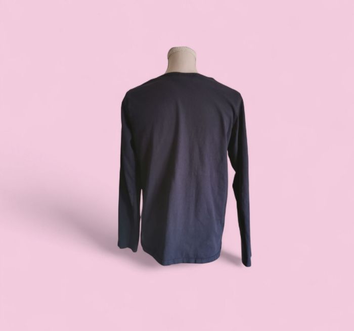 T shirt manches longues marine motif chat Lili Marelle taille 12 ans - photo numéro 2