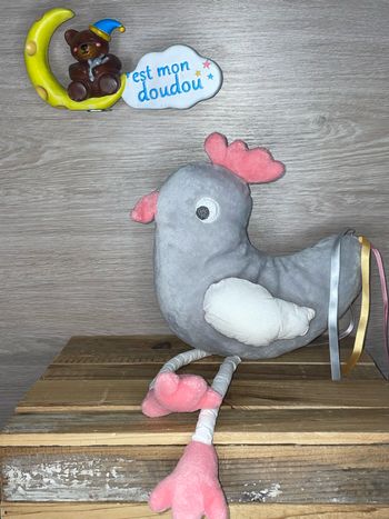 OB141 doudou poule 🐓 Obaibi