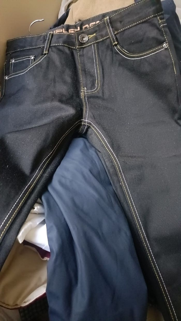 Lot Exceptionnel 6 Articles NEUFS T. 12 Ans (3 Jeans + 3 Chemises) - photo numéro 4