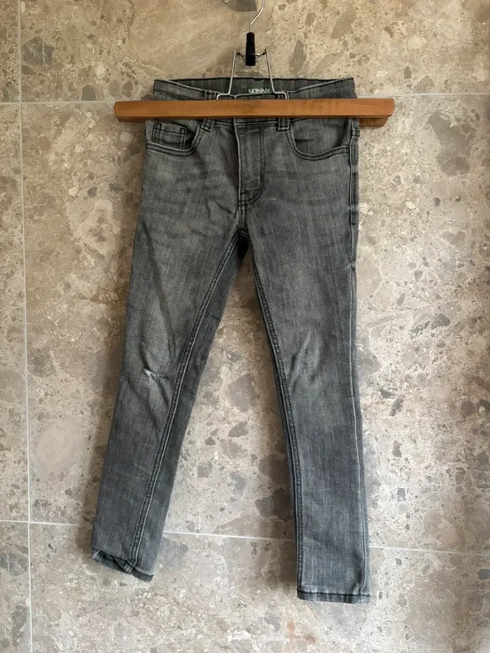 Jean gris skinny Kiabi - photo numéro 2