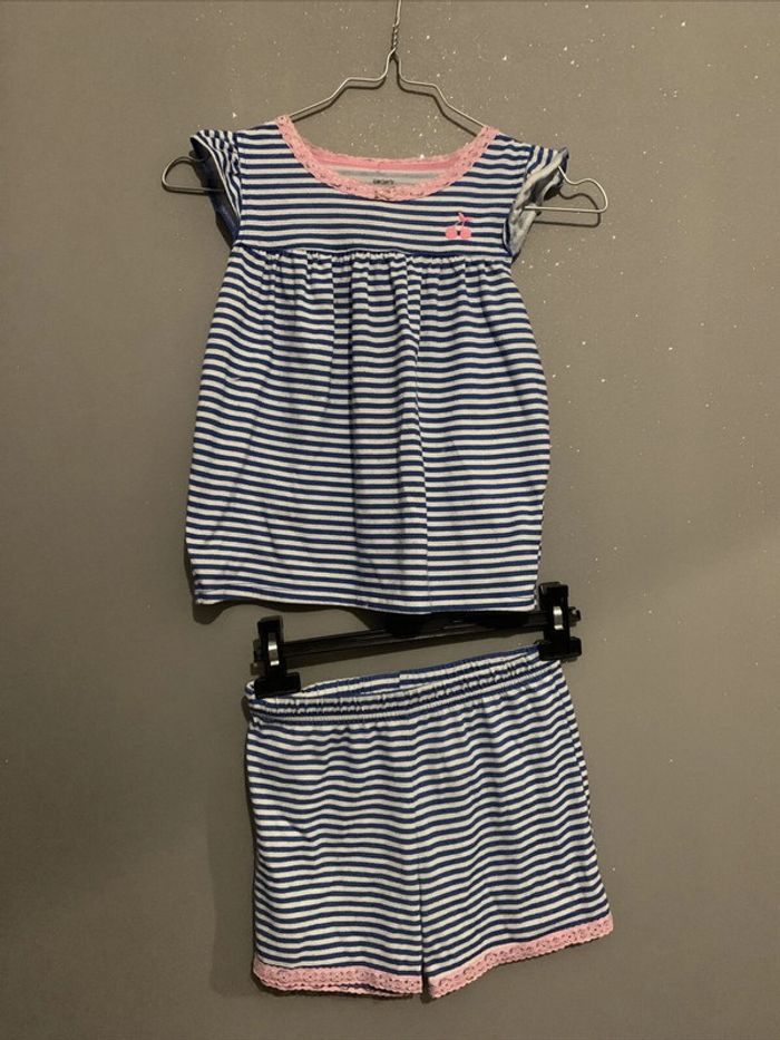 Ensemble Pyjama À Rayures Carter’s T7 Ans