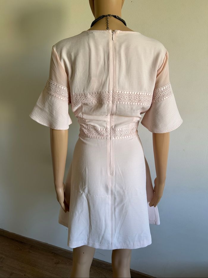 Robe rose claire neuve à manches courtes Morgan taille 42 (valeur 85€) - photo numéro 5