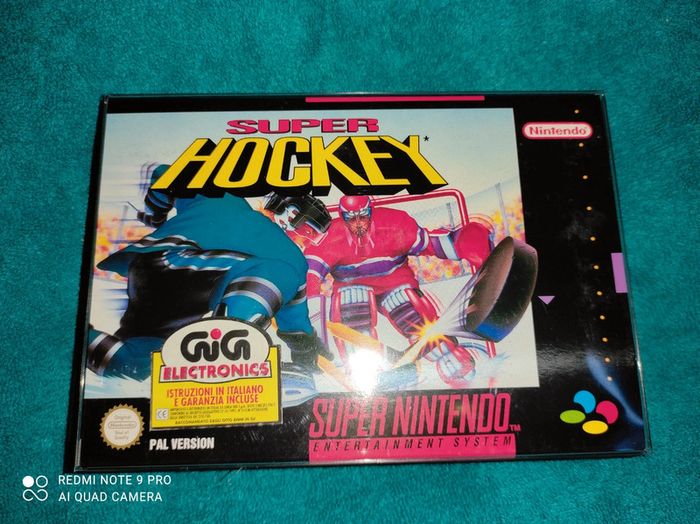 Super hockey super Nintendo