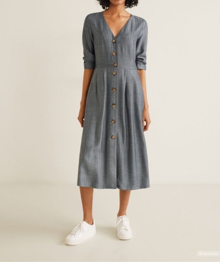 Robe mango XS grise
