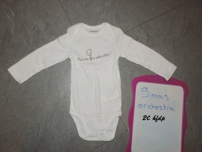 body orchestra taille 9 mois