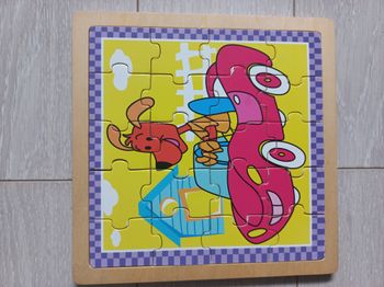 Puzzle 20 pièces en bois