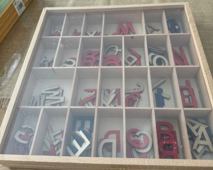 Lettres capitales Montessori