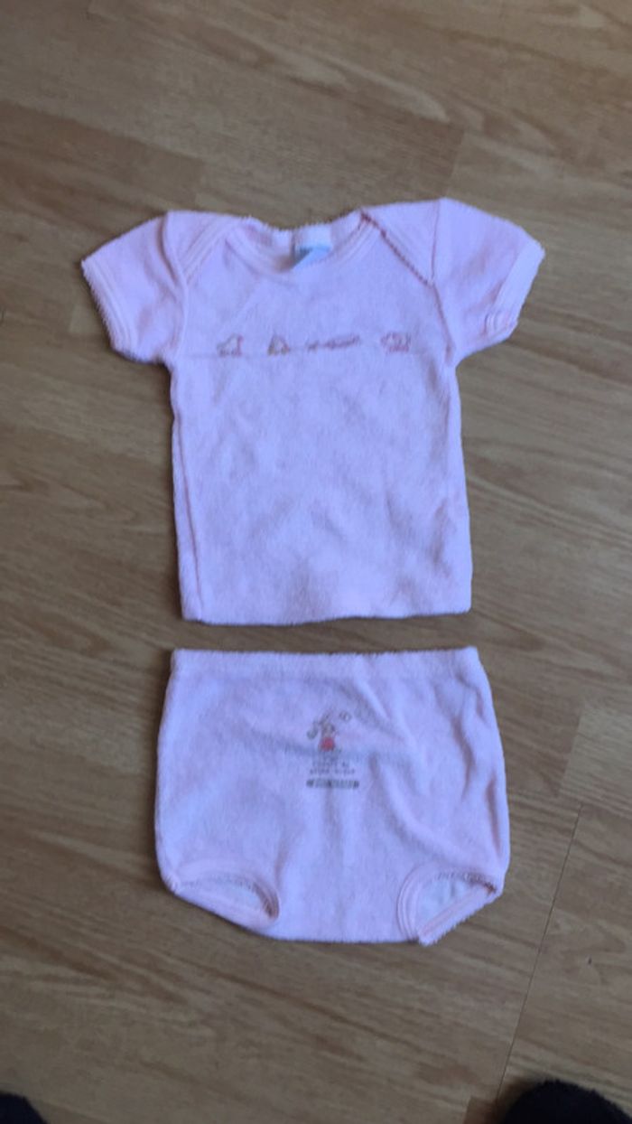 Maillot de corps + culotte 3 mois