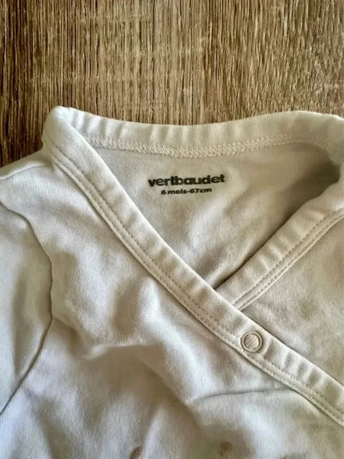 T-shirt fille manche longue 6 mois - photo numéro 4